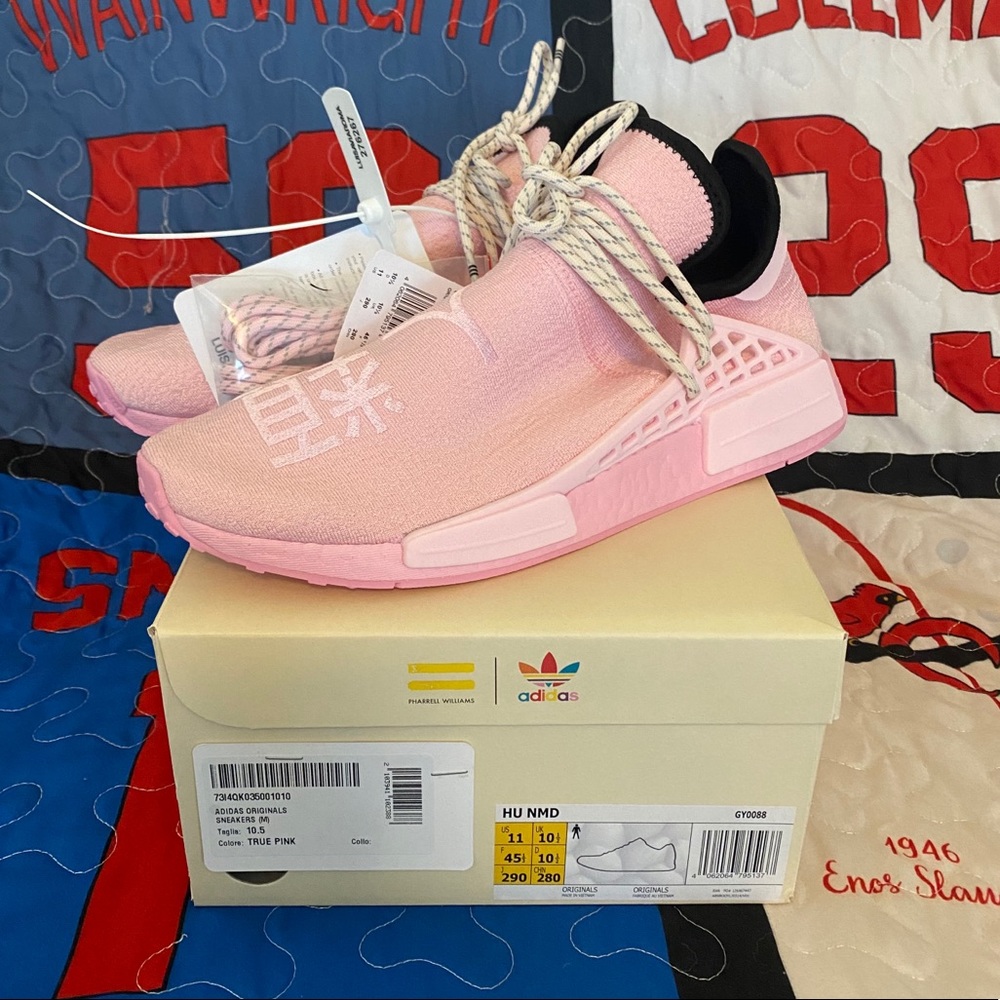 Adidas OG HU NMD Pharrell Williams “True Pink”